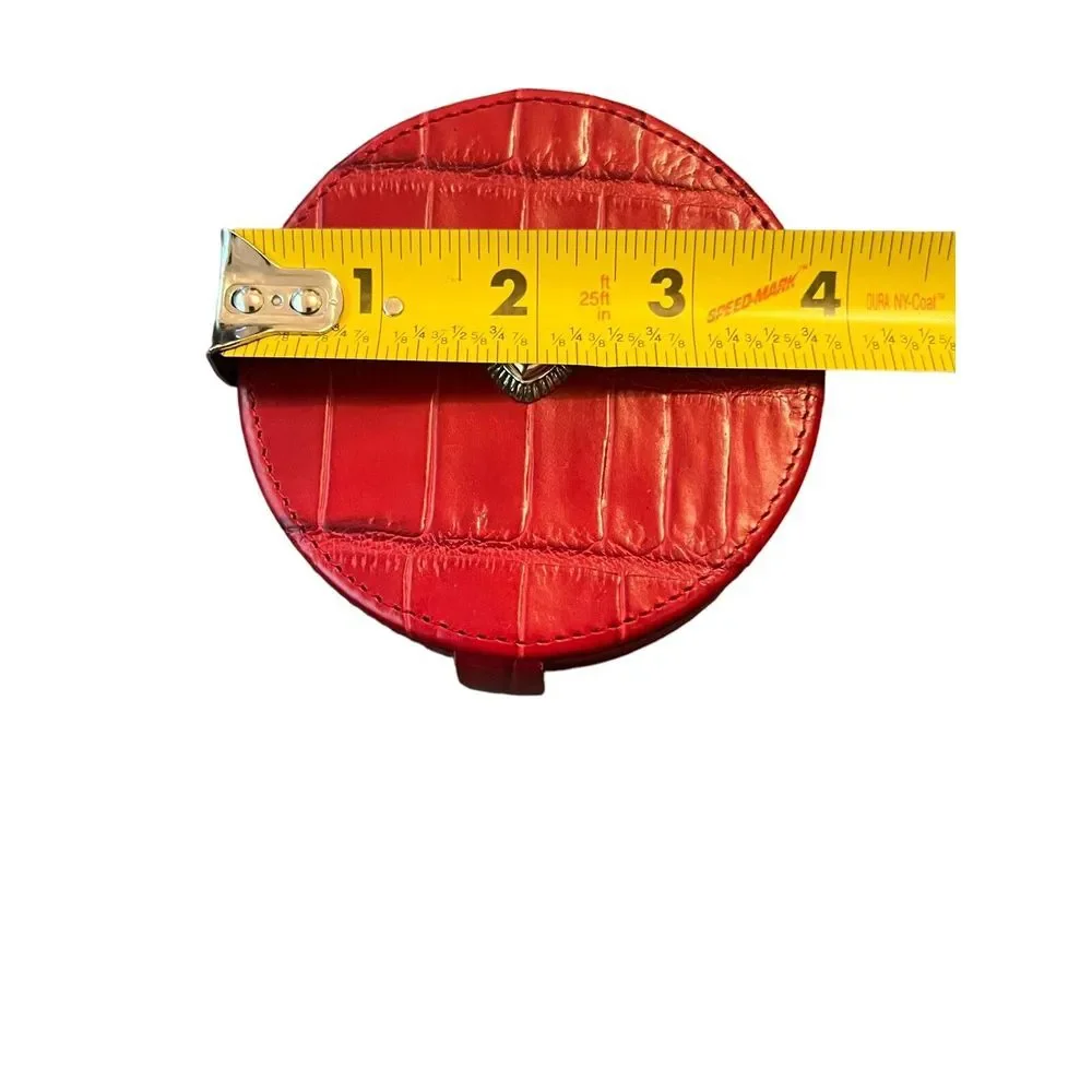 Red Round keepsake‎ Storage Box 4